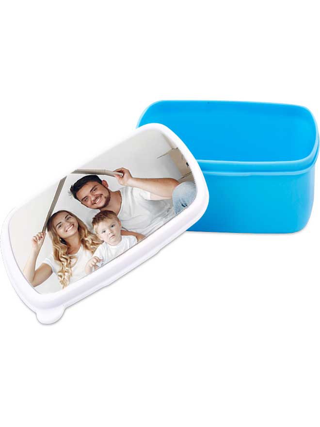 Custom printed rectangular lunchbox