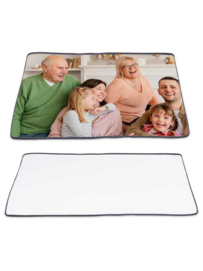 Custom printed placement mat canvas